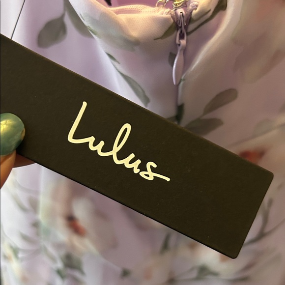 Lulus Floral Tiered Maxi Dress – Size L – Wedding Guest / Spring Formal - Picture 4 of 5